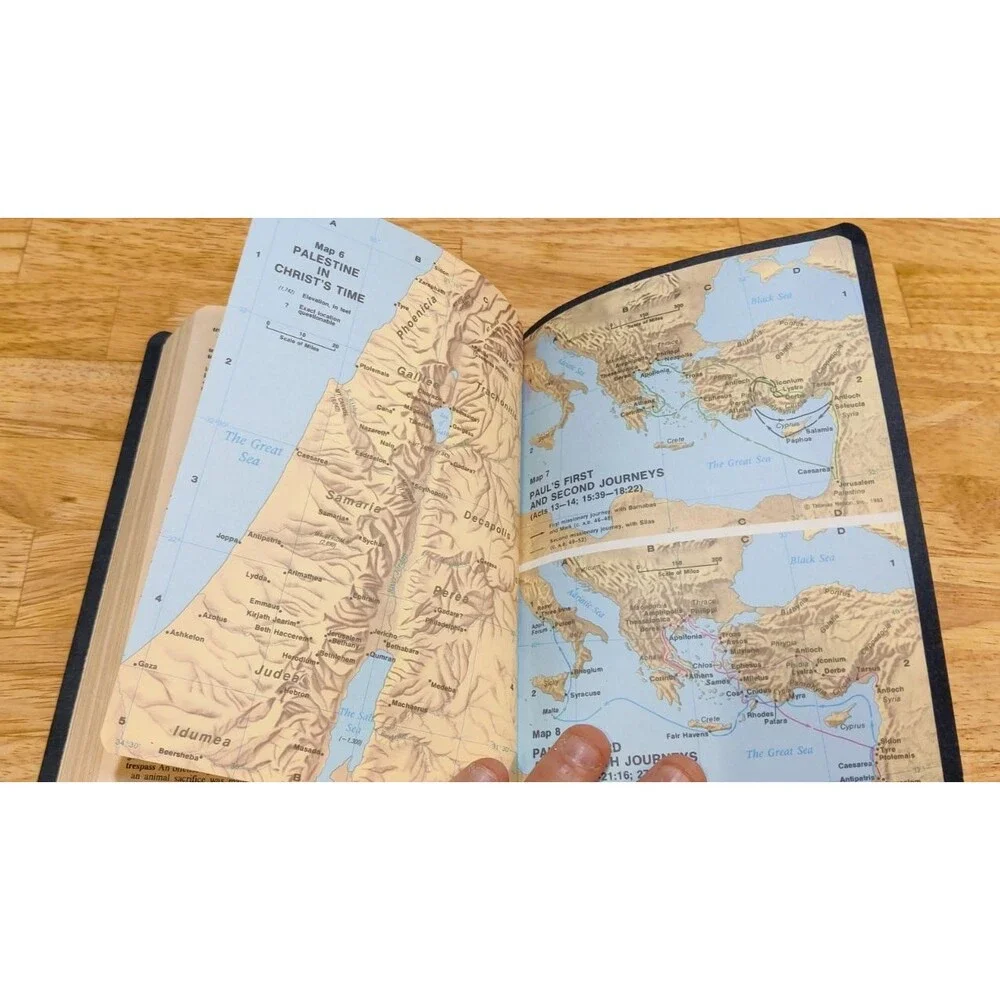 Vintage King James Holy Bible Red Letter Edition Thomas Nelson 1984 Softcover - Picture 6 of 11